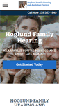 Mobile Screenshot of hoglundfamilyhearing.com